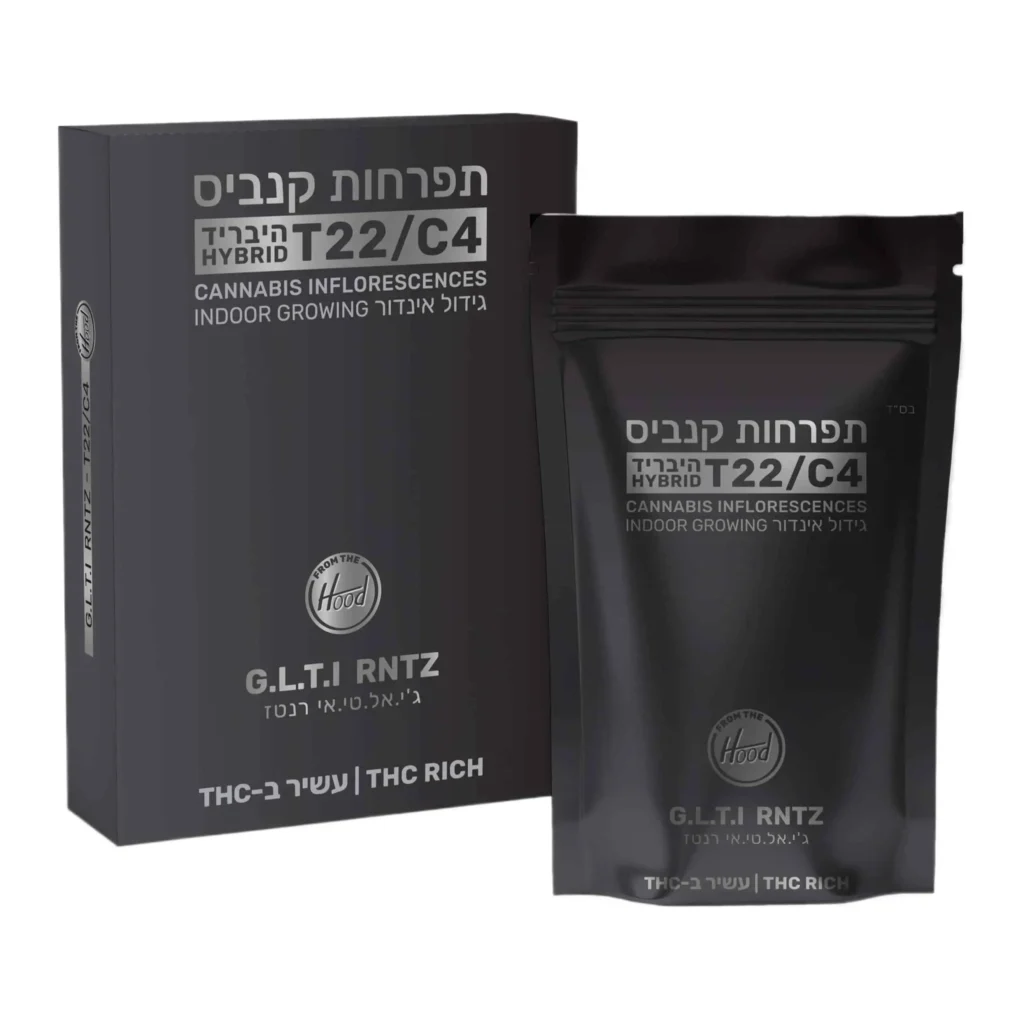 ג.ל.ט.י רנטז (G.L.T.I RNTZ) קנאביס היברידי T22:C4